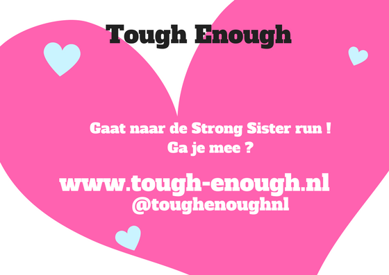 opgeven strong sister run tough enough